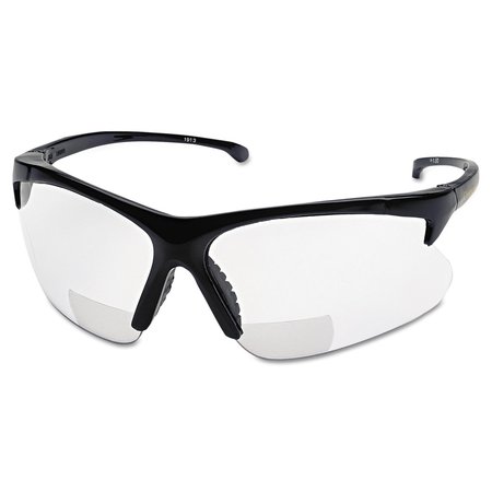 SMITH & WESSON V60 30-06 RX Safety Readers, Black Frame, Clear Lens, 2.5 Diopter 19891